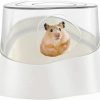 Small Animal Pawsayes | Hamster Sand Bath Box Container Small Tree Stumps Cute Hamster Bath Toilet Digging Sand Container Cage Accessories For Hamster Mice Gerbil