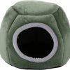 Small Animal BCOATH | Bcoath Hamster Cotton Nest Hamster Hut Small Animal Bed Ferret Nest Cat Bed Cave Stuffed Hamster Small Pets House Hedgehog Hideout Guinea Pig Bedding Pet Nest Closed Short Plush Tableware