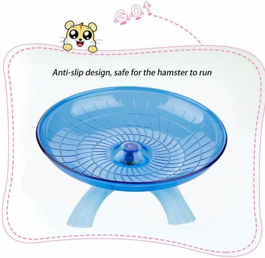 Small Animal YOUTHINK | Hamster Flying Saucer, Hamster Wheel Hamster Exercise Wheels Hamster Running Wheels Rat Flying Saucer Exercise Wheel For Hamsters Gerbil Mice Guinea Pig Small Animal