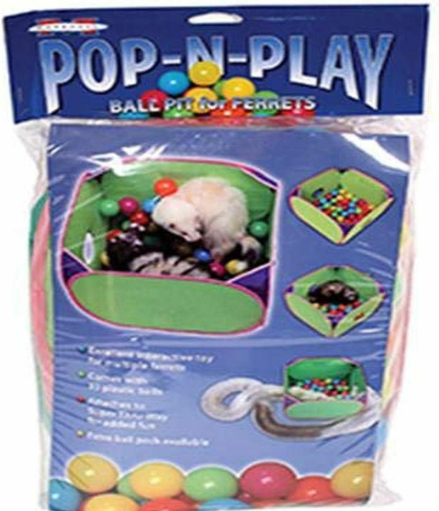 Small Animal Marshall Pet Products | Marshall Pet Products Ferret Pop-N-Play Ball Pit, All Breed Sizes