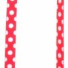 Small Animal Yellow Dog Design | Yellow Dog Design Strawberry Polka Dot Coupler Dog Leash-Size Large-1 Inch Wide And 12 To 20 Inches Long