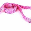 Small Animal Yellow Dog Design | Yellow Dog Design Bandana Pink Ez-Grip Dog Leash With Comfort Handle 3/4\" Wide And 5' (60\") Long, Small/Medium