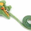 Small Animal Alfie | Alfie Pet - Delani Dinosaur Harness And Leash For Small Animals Like Guinea Pigs, Squirrel And Ferrets - Color: Green