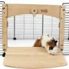 Small Animal YKD | Ykd C&C Cage Wood Door, Guinea Pig Cage Accessories, Guinea Pig Cage Bamboo Wooden Door, Personalized Guinea Pig, Bunny Door