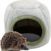 Small Animal HLMOptimo | Hlmoptimo Guinea Pig Hideout Guinea Pig Cave Beds Guinea Pig Cozy Hideout For Chinchilla Ferrets Hedghog (Green, Caterpillar)