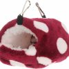 Small Animal Hohopeti | Hohopeti Plush Hanging Bed Parrots Snuggle Hammock Rat Hammocks Stuffed Rabbit Plush Hamster Hammock Pet Cage Hammock Sugar Glider Toys Hamster Cage Accessories Bunny Bed The Rat Guinea Pig