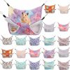 Small Animal Silkfly | Silkfly 20Pcs Guinea Pig Hammock Rat Hammock For Cage Pet Small Animal Hanging Hammock Hamster Ferret Bunkbed Hammock Cage Toy For Small Animals Chinchilla Parrot Sugar Glider Ferret Squirrel