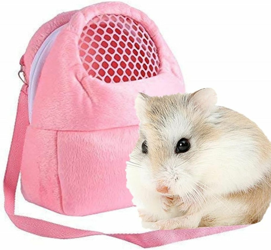 Small Animal Yosoo | Pet Carrier Bags, Hamster/Rat/Hedgehog/Rabbit/Sleeping Bag, Breathable Portable Outgoing Travel Handbags Backpack With Shoulder Strap,8 X10Inch