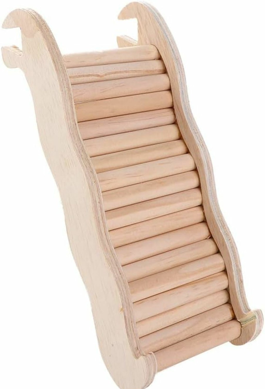 Small Animal Leadigol | Leadigol Hamster Climbing Toy Wooden Ladder Bridge Squirrel Guinea Pigs Small Animals Ramp Bridge, Long Climbing Wooden Ladder For Hamsters Mice Mouse Gerbils Sugar Glider Rat And Other Small Animals