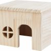 Small Animal Tcrogsciss | Tcrogsciss Hamster Hideout Wooden Hamster Cage Chinchilla House - Small Animal Hideout For Chinchilla Guinea Pig Hedgehog