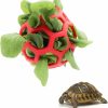 Small Animal Tirifer | Tortoise Treat Ball Toy Hay Feeder Ball Hanging Feeding Grass Ball Fruit Vegetable Feeder Holder Foraging Toy For Small Animals Pet Tortoise Turtle