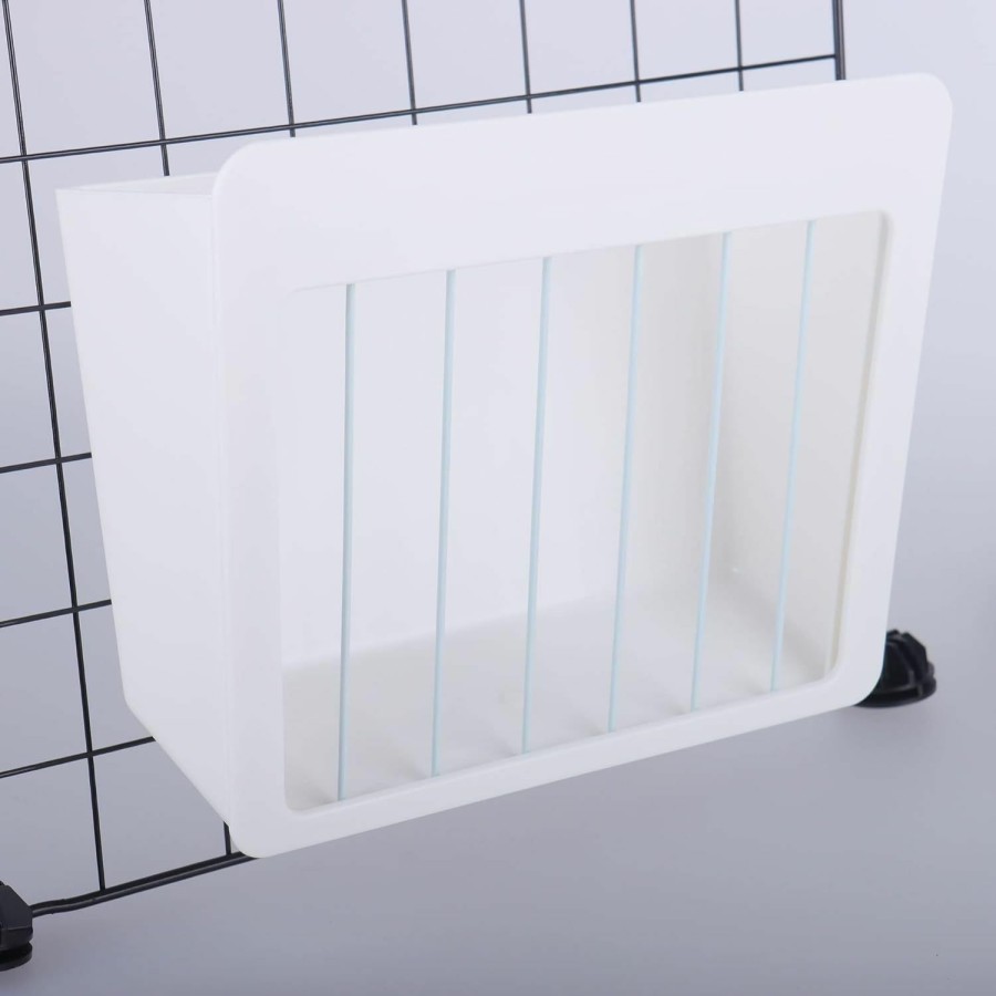 Small Animal RUBYHOME | Rubyhome Rabbit Hay Feeder Rack Food Feeding Manger Bunny Grass Holder Small Animals Less Wasted Food Dispenser For Rabbits Guinea Pig Chinchilla Hamster