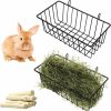 Small Animal BNOSDM | Bnosdm Rabbit Hay Feeder For Cage 2 Pack Metal Rabbit Hay Rack Less Waste And Mess Hanging Guinea Pig Hay Holder Manger For Bunnies Chinchillas Ferrets Small Animals