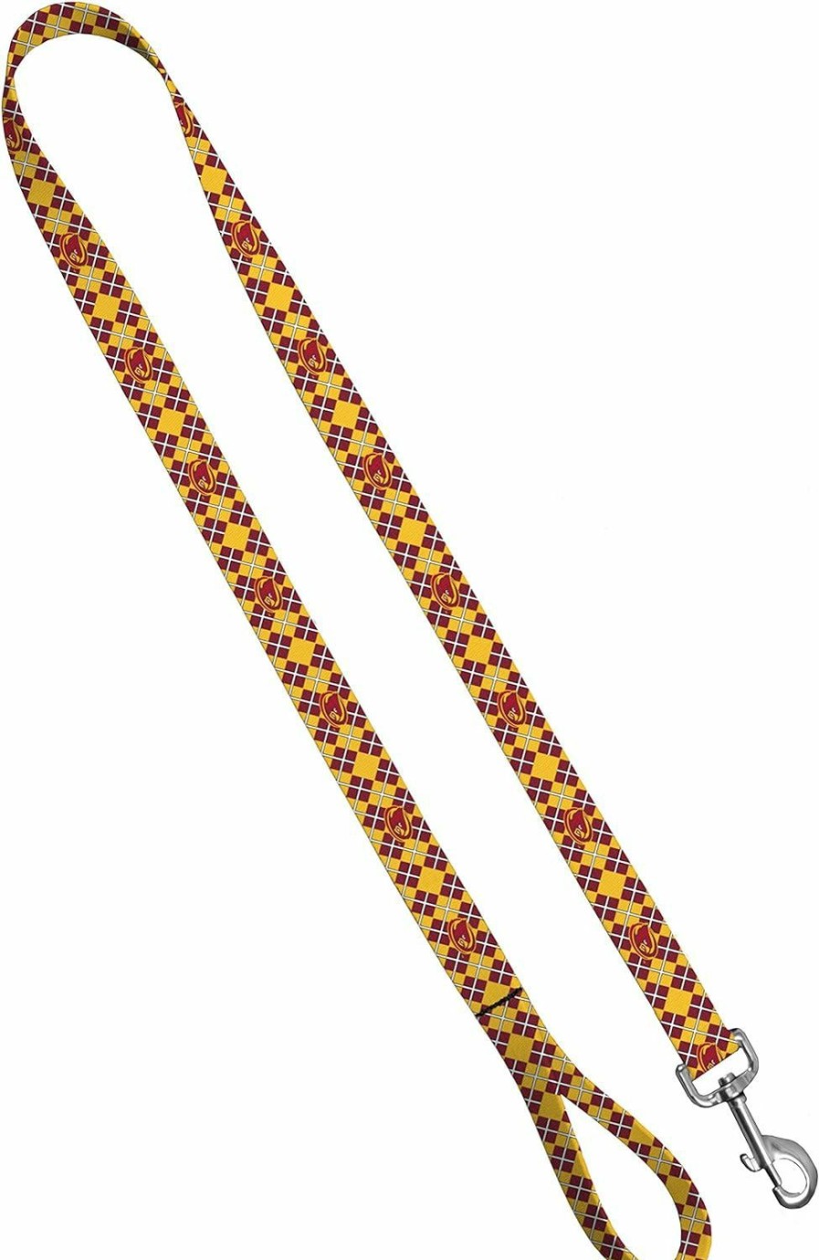 Small Animal Moose Pet Wear | Moose Pet Wear Leash 1\" X 6', Iowa State - Cy On Argyle