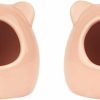 Small Animal balacoo | Balacoo 2Pcs Ceramic Hamster Hideout Summer Cool Hamster Nest Small Pet Porcelain House Cute Adorable Cave For Mini Animals Guinea Pig Gerbil Ferret Syrian Hamster Chinchilla Rat