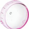 Small Animal Petzilla | 4.7 Inch Quiet Hamster Exercise Wheel, Silent Spinner (Pink)