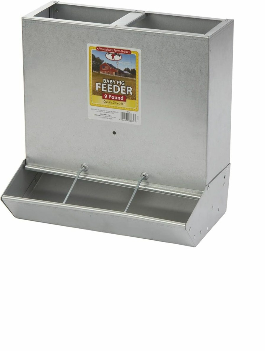 Small Animal Little Giant | Piglet Feeder - Little Giant - 3-Hole Baby Pig Feeder (Item No. Bpf3)