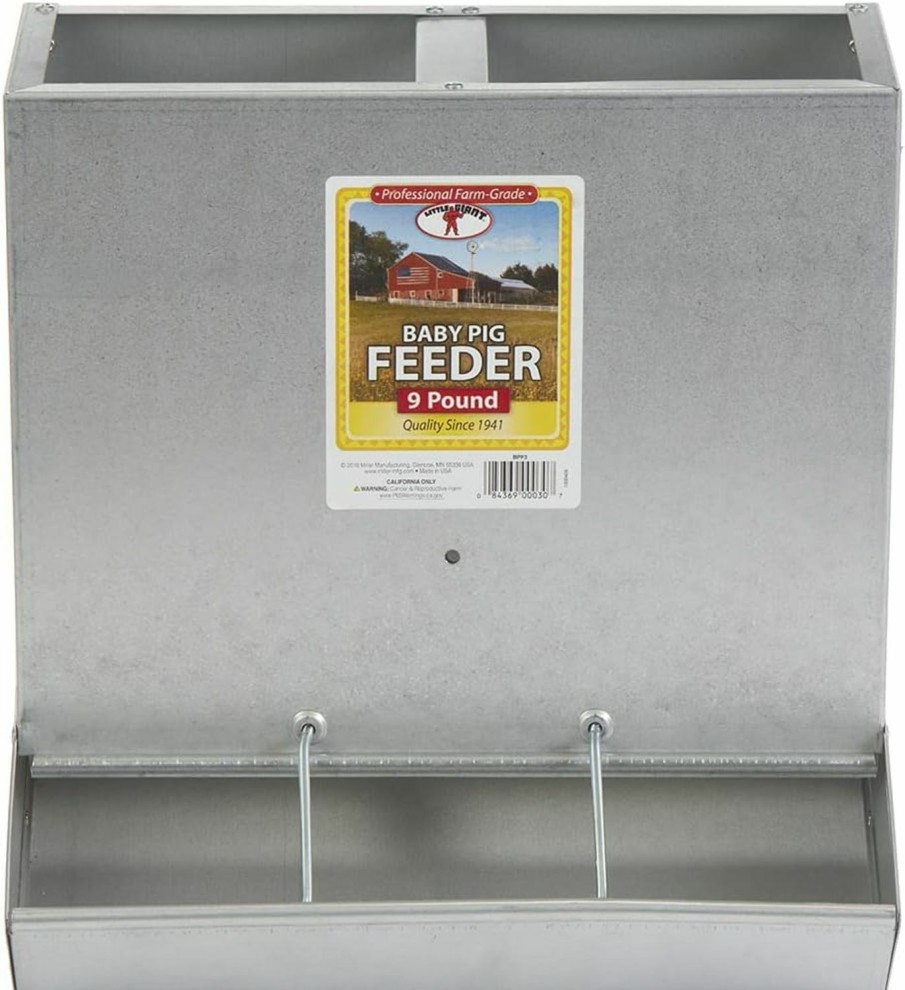 Small Animal Little Giant | Piglet Feeder - Little Giant - 3-Hole Baby Pig Feeder (Item No. Bpf3)