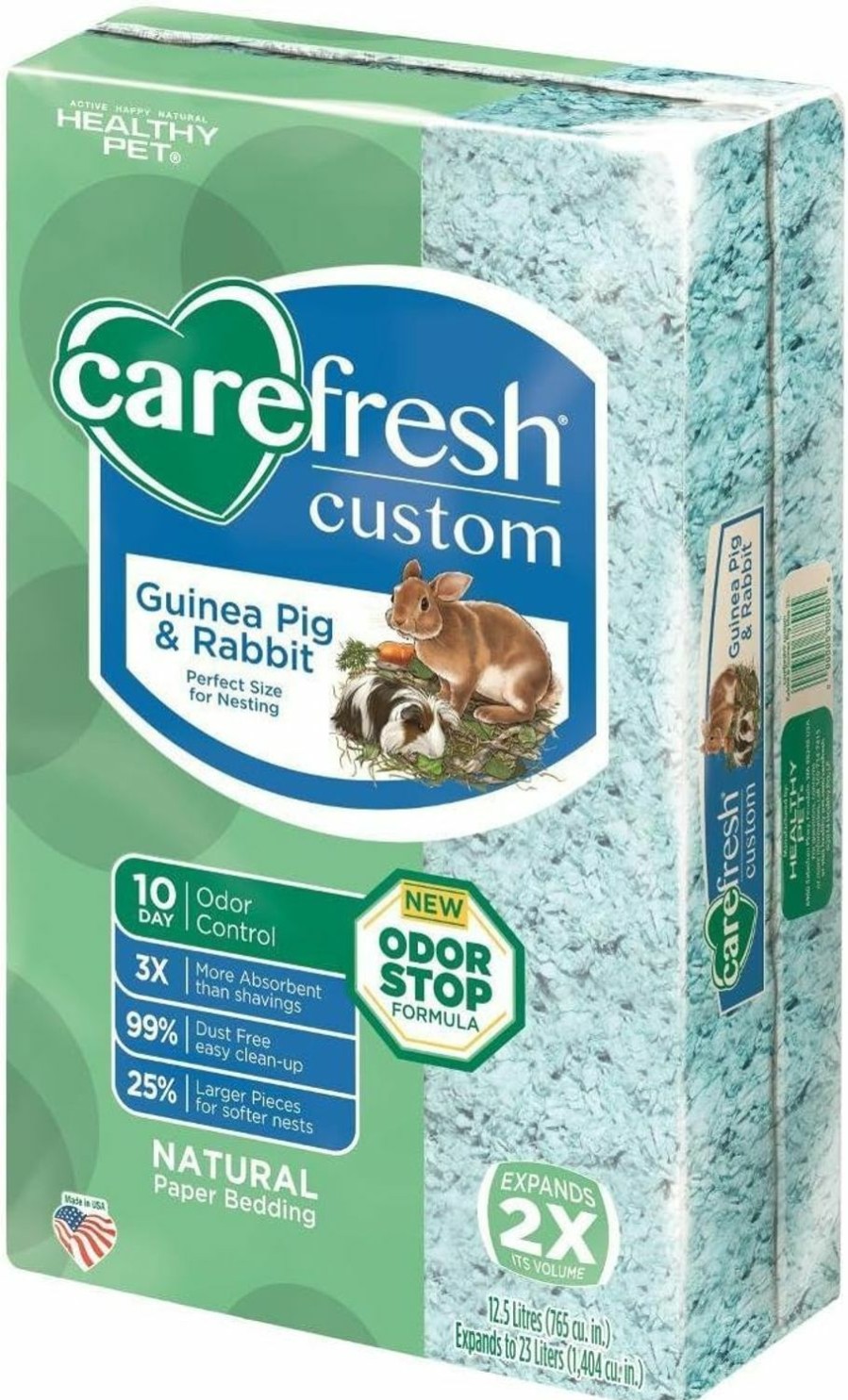 Small Animal Carefresh | Carefresh Custom Rabbit & Guinea Pig Bedding - Blue - 23 Lt