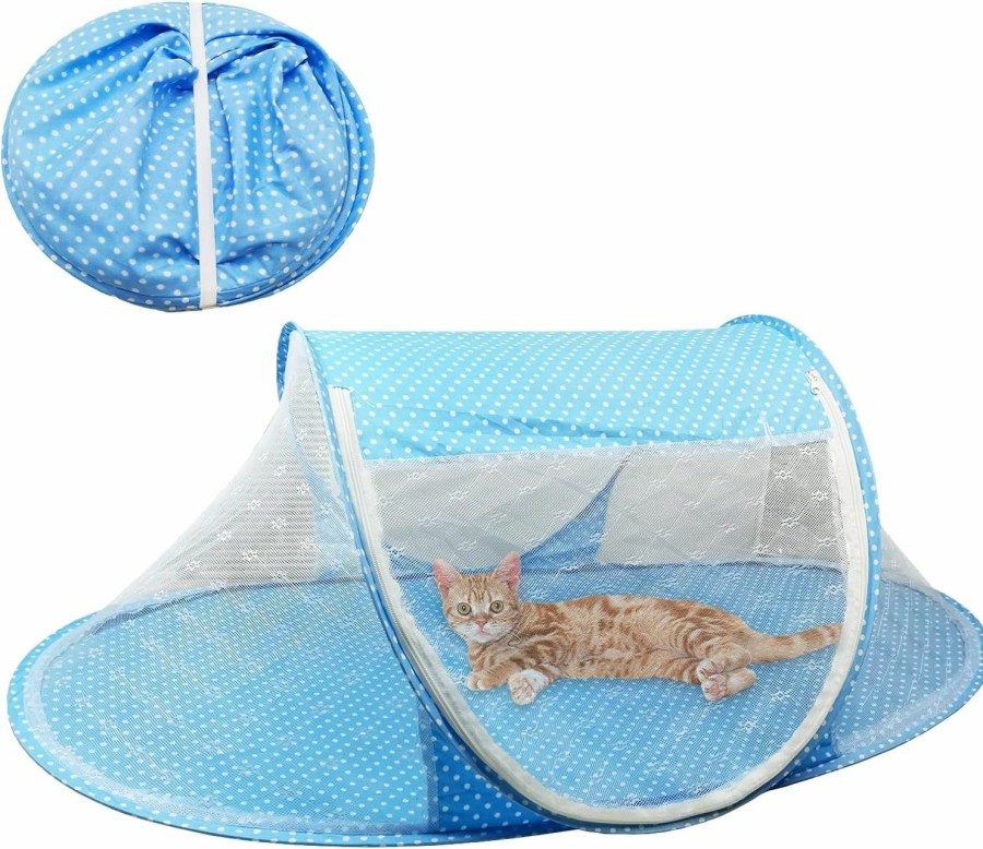 Small Animal kathson | Kathson Cat Tent Outdoor Pop-Up Pet Enclosure Tent Portable Small Animal Playpen Foldable Bearded Dragon Playpen For Kitten Puppy Rabbits Bunny Lizards And Other Small Animals