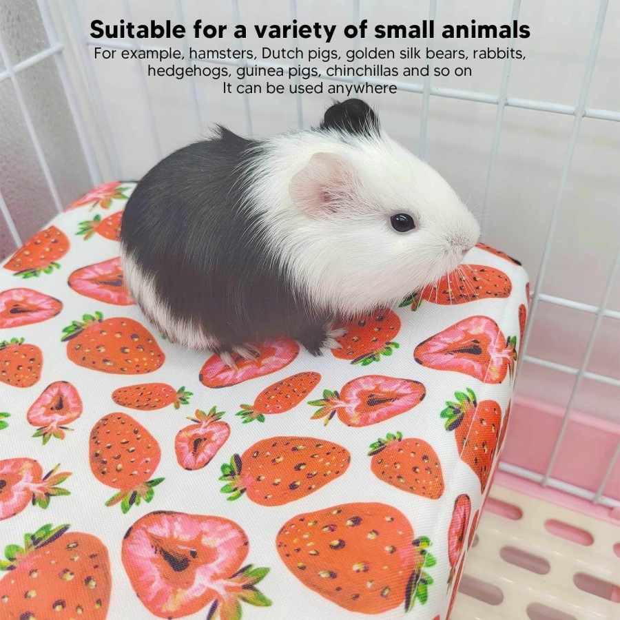 Small Animal Tnfeeon | Tnfeeon Hamster Bed Hamster Hammock Bottomless Small Pet Sleeping House Mini House For Rabbit Hedgehog Guinea Pig Hamster(25X20X15Cm)