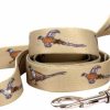 Small Animal Yellow Dog Design | Yellow Dog Design Pheasants Dog Leash, X-Large-3/8 Wide And 5' (60\") Long