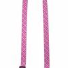 Small Animal Yellow Dog Design | Yellow Dog Design Pink And Purple Diagonal Plaid Coupler Dog Leash, Medium-3/4 Wide And 12 To 20\" Long