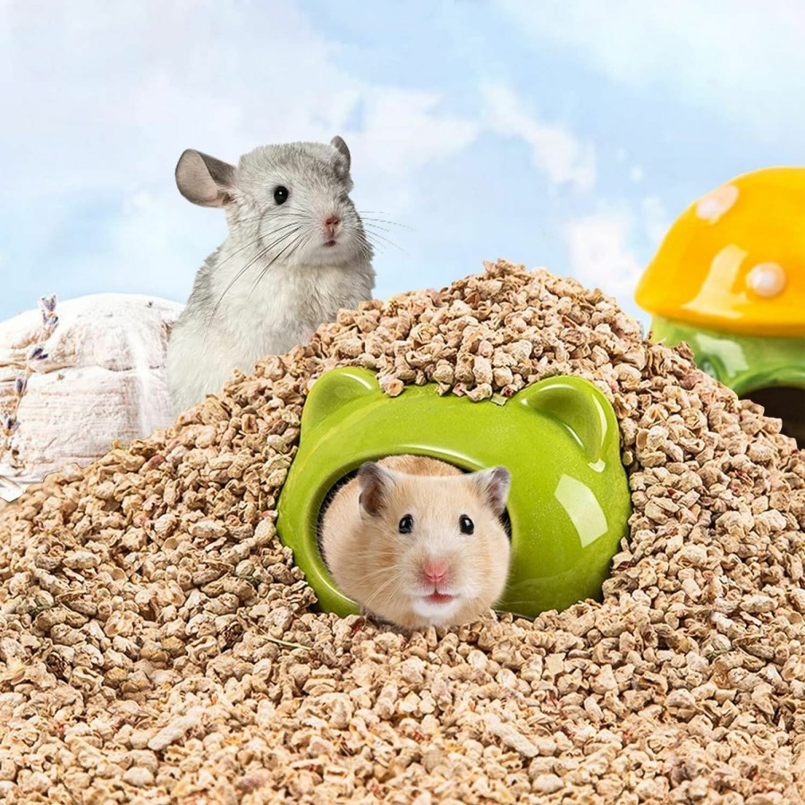 Small Animal Sukh | Sukh 308G Corn Cob Hamster Bedding - Guinea Pig Bedding Rabbit Pet Bedding Guinea Pig Rabbit Litter Horse Bedding Pellets Bunny Pig Hedgehog Chicken Coop Reptile Chinchilla Animal Bedding