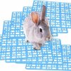 Small Animal Hamiledyi | Hamiledyi 4 Pcs Rabbit Cage Mats Small Animal Plastic Feet Pads Floor Mat For Pet Cats Dogs Bunny Hamster Rat Chinchilla Guinea Pig