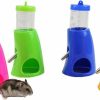 Small Animal S-Lifeeling | S-Lifeeling Hamster Fountain Water Bottle Holder Dispenser Food Container Cool Room Mice Random Color