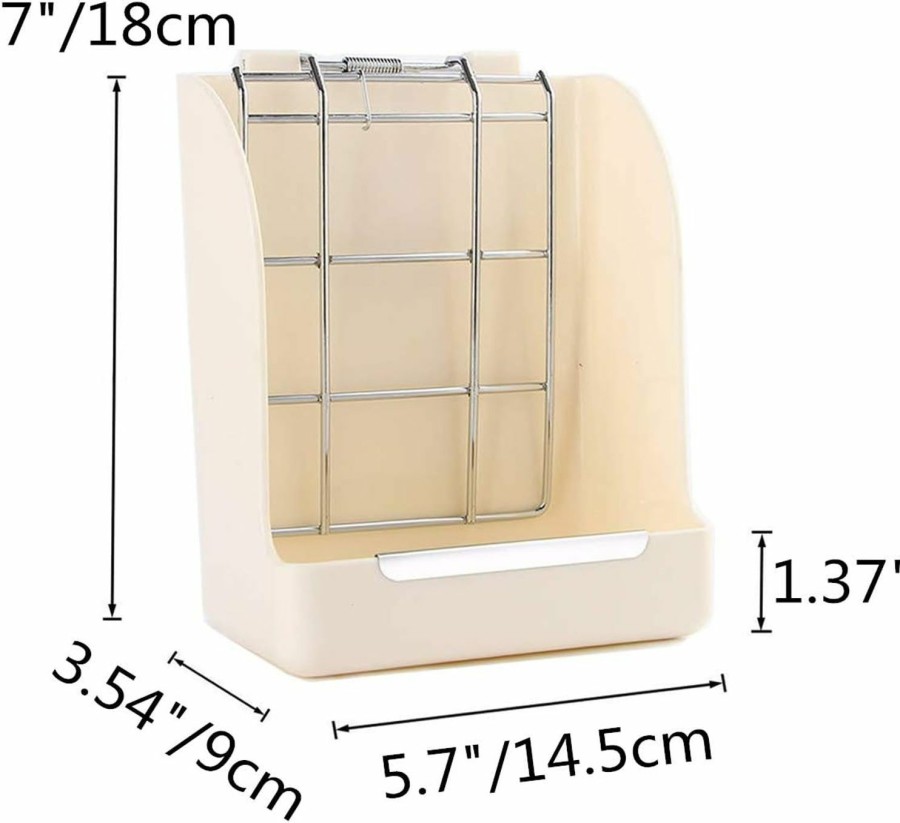 Small Animal Litewoo | Litewoo Rabbit Automatic Feeder Hay Rack Food Bowl Suitable For Guinea Pigs, Rabbits, Chinchillas And Other Small Animals