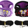 Small Animal YOUTHINK | Pet Harness Vest Set, Soft Mesh Small Harness And Leash For Guinea Pigs, Hamster, Ferret, Rabbit, Chinchilla And Similar Small Animals