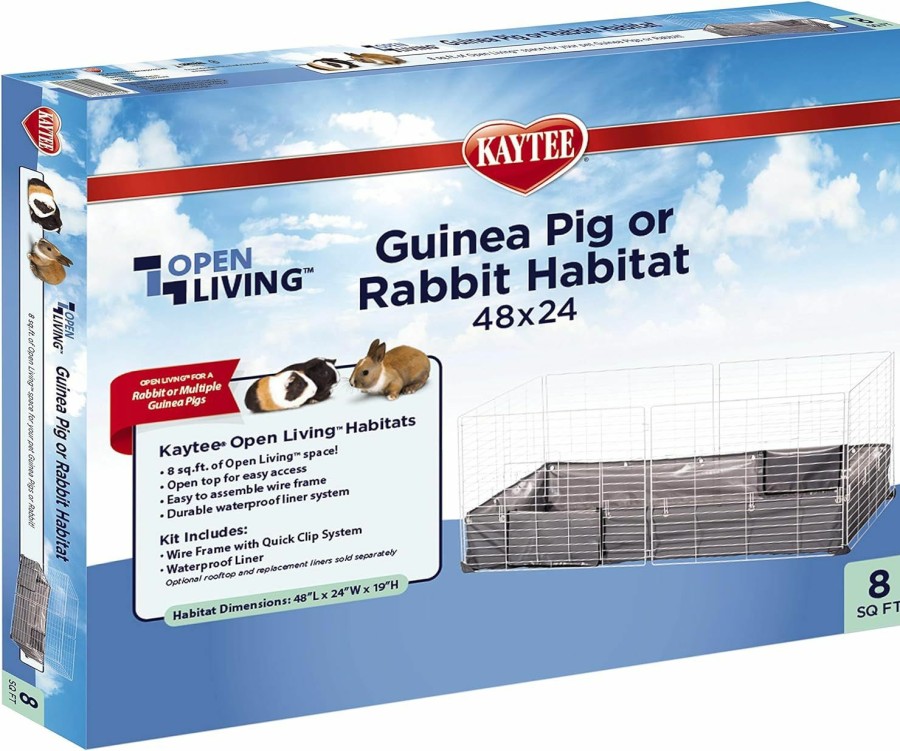 Small Animal Kaytee | Kaytee Open Living Pet Rabbit Or Guinea Pig Habitat, 48\" X 24\"