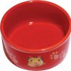 Small Animal Kaytee | Kaytee Paw-Print Petware Bowl Guinea Pig