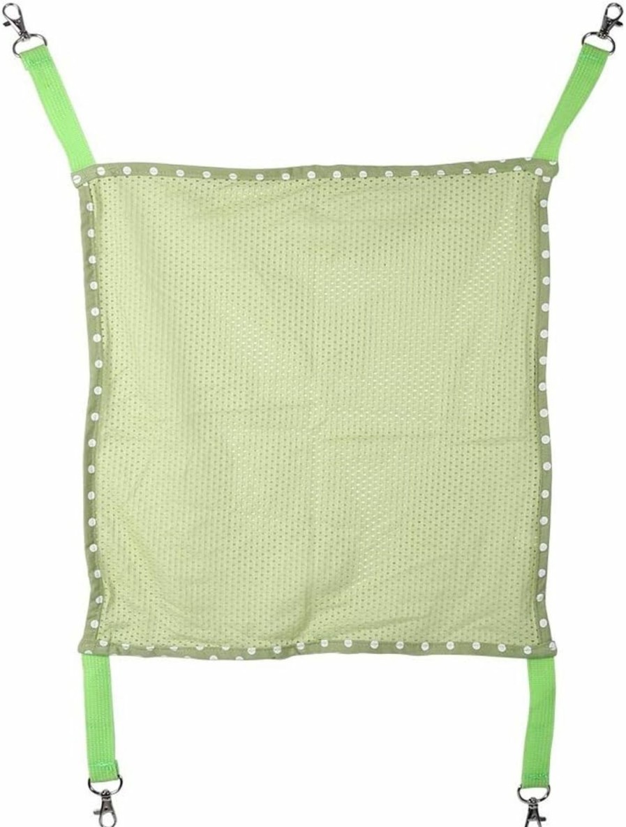 Small Animal Yosoo | Yosoo Cat Cage Hammock, Comfortable Pet Hanging Bed Breathable Mesh, For Cute Small Pet Cat Dog Animals Sleep Pad (S, Green)