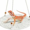 Small Animal JWShang | Jwshang Bearded Dragon Lizard Hammock, Reptile Swing Hanging Hammock, Bearded Dragon Tank Accessories Climbing Toy, Small Pet Habitat Platform For Rat, Snake, Leopard Gecko, Bird, Hamster