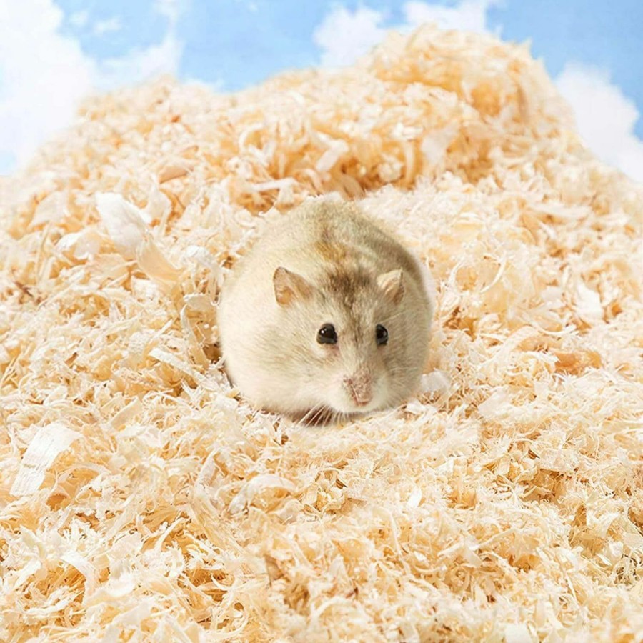 Small Animal Sukh | Sukh 14Oz Aspen Hamster Bedding - Aspen Shavings Pet Supplies Bedding And Litter For Guinea Pig Rabbit Snake Enclosure Horse Bunny Hedgehog Chicken Coop Reptile Chinchilla Small Animal Dust-Free