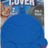 Small Animal Prestige | Prestige Universal Canned Food Covers With Paw Print Design (2 Pack)