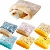 Small Animal Yoxebo | Yoxebo Hamster Sleeping Bag,Winter Soft Warm Bed Plush Small Pet Nest Snuggle Sack Hideout Pouch For Hedgehog Guinea Pig Squirrel Small Animals,Random Color