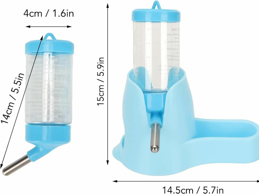 Small Animal Tnfeeon | Tnfeeon Hamsters Water Bottle,Hamster Hanging Water Bottle 3 In 1 Hamster Automatic Drinking Dispenser For Small Animals, Dwarf, Gerbil, Chinchilla Cage