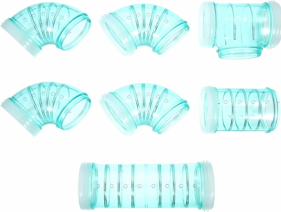 Small Animal POPETPOP | Hamster Tubes - 1 Set Hamster Tunnels And Tubes Hamster Toys Hamster Cage Tubes Rat Cage Maze Diy Creative Connection Tunnel For Mouse Hamster Rat