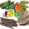 Small Animal Dbeans Flourithing | Dbeans Flourithing Guinea Pigs Toys, Natural Wooden Rabbit Toys, Bunny Toys For Exercise Molar Teeth Care, Best Choose For Gerbils, Rats, Birds, And Other Small Pets