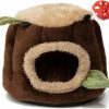 Small Animal Aichillatum | Aichillatum Guinea Pig Bed Stump Style Soft Washable Small Animal Hideout Hamster House Pet Hammock For Dwarf Bunnies,Chinchilla, Hedgehog,Parrot(S)