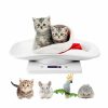 Small Animal LFGKeng | Lfgkeng Newborn Kitten & Puppy Weight Scale, Multifunctional Digital Pet Scale, Lcd Electronic Small Animal Food Scale, Weighing Max 33Lbs, Tray Size 12\" X 8\", Not For Adult Cats/Dogs (White)