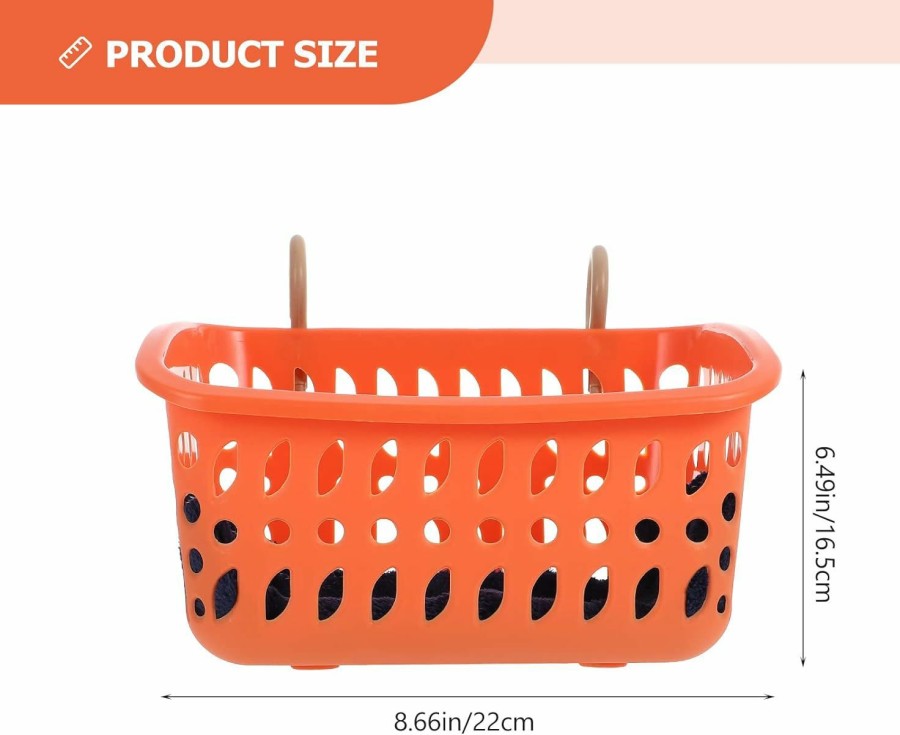 Small Animal LUOZZY | Luozzy Rat Bed Rat Hammock Hanging Basket Warm Bed Rat Cage Accessories And Habitats Small Animals Removable Nest Mat - Orange