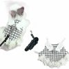 Small Animal Barn Eleven | Bunny Rabbit Ferret Harness And Leash Set, Bunny Clothes For Rabbits, Small Animal Guinea Pig Dress Clothes For Kitten Ferret Chihuahua Puppy Mini Dog And Small Animals Harnesses (M, Flower)