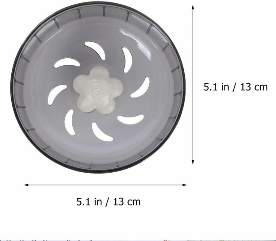 Small Animal ISMARTEN | Ismarten Pet Hamster Running Wheel Toy Roller Round Silent Cage Exercise Wheel Silent Spinner For Small Pet Hamsters Mice Rat Gerbils