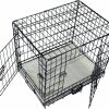 Small Animal Back on Track | Cool Runners Tall Boy X-Large Wire Pet Crate 36\" X 25\" X 28\" With Bonus Faux Sheepskin Mattress