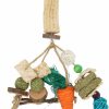 Small Animal Focket | Bunny Chew Toys With Hanging Rabbit Chew Toy Treats, Teeth Grinding, Apples Wood Sticks, Timothy Hay, Grass Cake Flower For Guinea Pigs, Hamsters, Gerbils