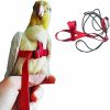 Small Animal Anelekor | Anelekor Adjustable Birds Harness And Leash Parrot Harness Leash Training Supplies Pet Anti-Bite Outdoor Flying Rope For Conures Budgerigar Lovebird Cockatiel Mynah (S, Black)